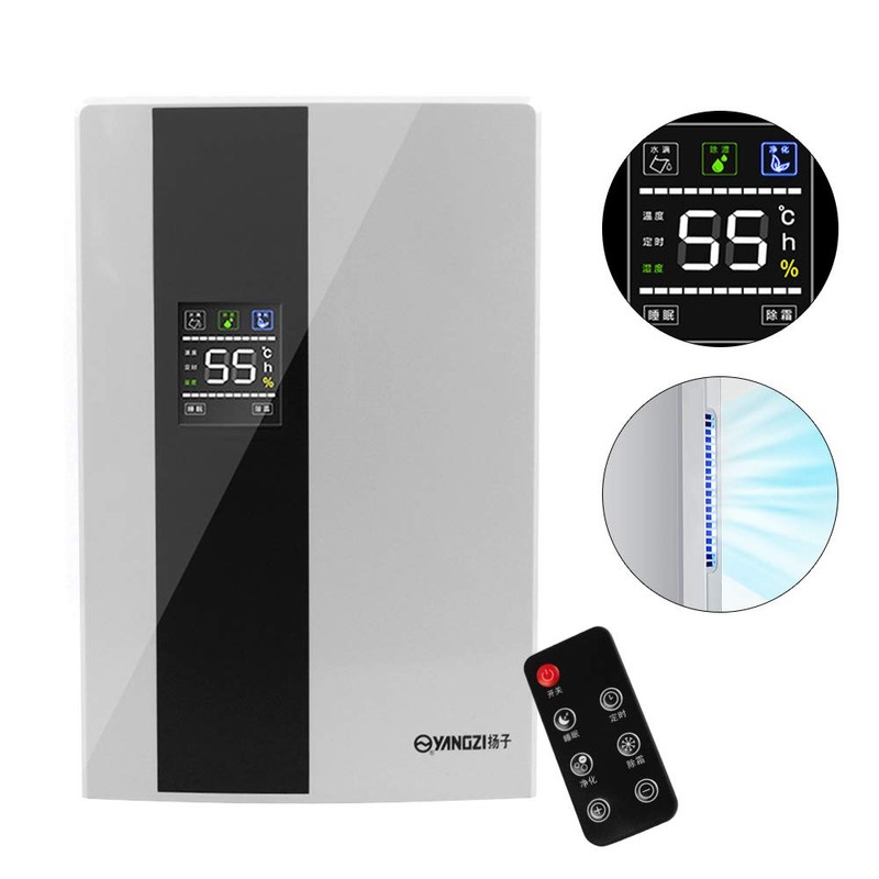 2.2L Dehumidifier for Home, Basement and Room 323ft², with Drain