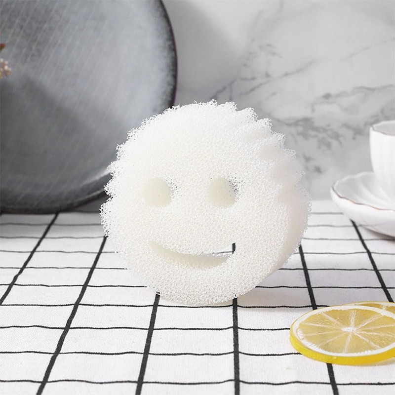 JZS Non-Scratch Scrub Sponges, Sponges for Cleaning Kitchen, Bathroom,Non-Scratch Sponges
