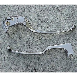 i5 Chrome Front Brake & Clutch Levers for Suzuki GSXR 600 750 1000 GSXR600 2006-2026, GSXR750 2006-2026, GSXR1000 2005-2006 & 2009-2026