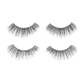 Ardell 2 x Pairs of Real Hair Eyelashes with Duo Eyelash Glue and Easy Applicator for Attaching False Eyelashes, Deluxe Pack for Perfect Eyelashes, 26 g