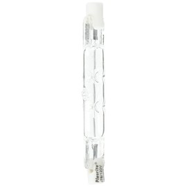 Plusrite 3350-100 Watt Halogen Light Bulb - T3 - R7s Base - Clear - 2,000 Life Hours - 1,400 Lumens - 120 Volt,