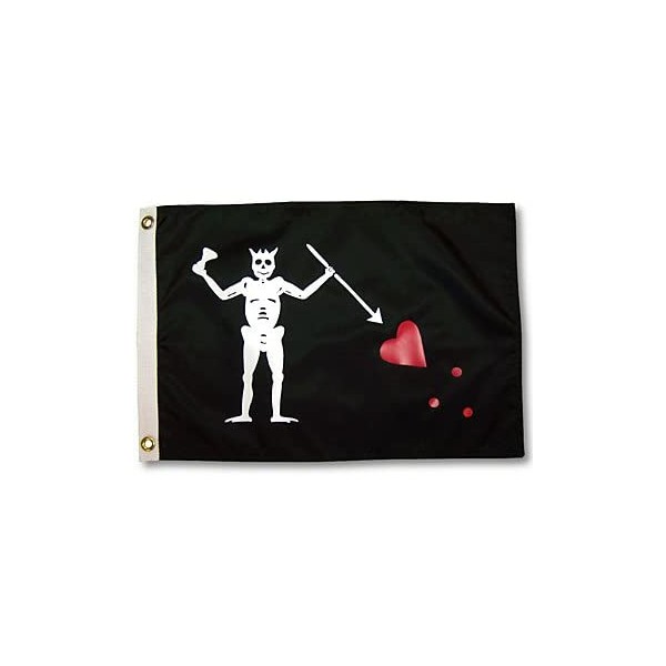 Pirate Edward Teach Blackbeard Garden Flag 3x5ft