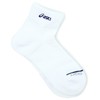 [アシックス] フィギアエイト ベリーショートソックス XAS134 0150 ホワイトｘネイビー 26