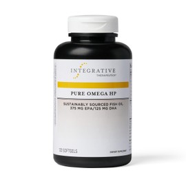 Integrative Therapeutics Integrative Therapeutics - Pure Omega HP Fish Oil Softgels - 575 mg Omega 3 Fatty Acids with EPA and DHA - Fish Oil -Sustainably Sourced - 120 Count
