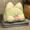 Stuffed Animals Travel Blanket Pillow Set Soft Plush Hugging Pillow