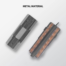 VGEBY Metal ADHD Push Slider, Portable Adult Office Anxiety Stress Relief Haptic Push Pull Toys