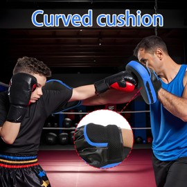 Boxing Mitt | Professional Boxing Punching Gloves - Professional Heavy-Duty Sparring Trainer Tool for Training Women Gym Practice Home Men Sparring Workout