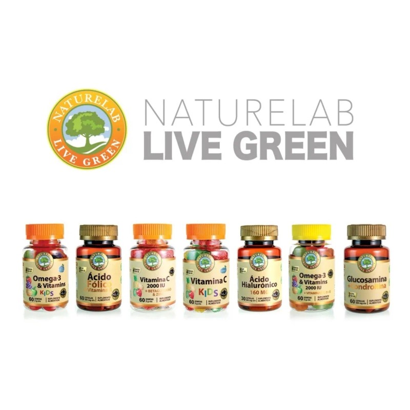 Ácido Hialurónico - Corrige Arrugas - 30 Cápsulas- Naturelab Sabor