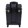 DCEHKR Rolling Makeup Case Large Nail Tech Travel Case with