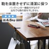 Elecom P-DSCMPBHBK Compact Smartphone Stand with Bag Hanger Function Matte