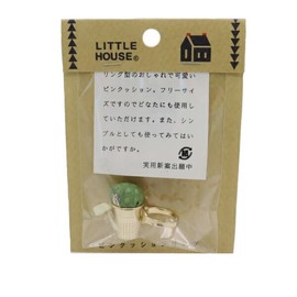 Gold Turtle Silk Industry Hariyama "Pin Cushion Ring Gold"