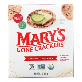 UD_Mary's Gone Original Crackers Case of 6 6.5 oz Grain Snacks