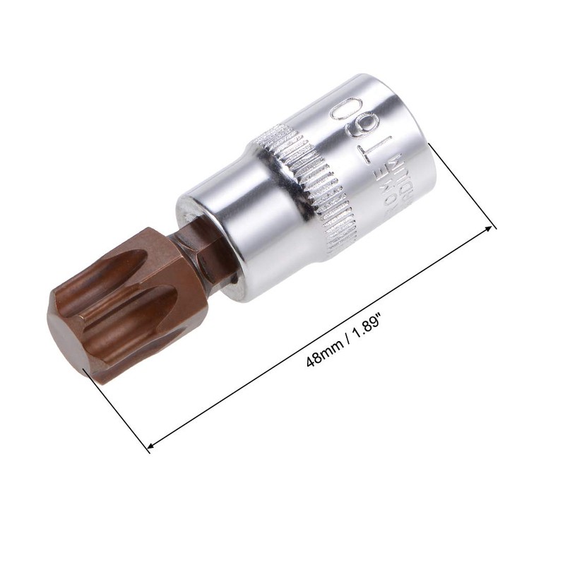 sourcing map 3/8" Drive x T60 Torx Bit Socket, S2