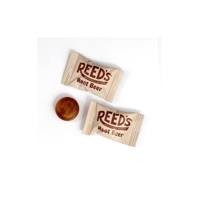 Reed’s Root Beer Candy, 6.25oz Bag (Pack of 1) Individually