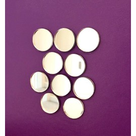 Frameless Round Mirrors Complete Kit Pack of 10 (5cm) January SALE