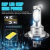 Edearkar H7 LED Headlight Bulb (4-Pack) H7 80W 3570 2SMD