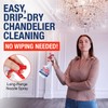Chandelier Cleaner Drip Dry Spray - No Wipe Formula for