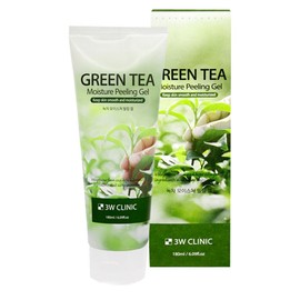 3W Clinic Moisture Green Tea Peeling Gel 180ml / 3W클리닉 모이스쳐 녹차 필링젤 180ml