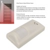 Wired Passive Infrared Motion Sensor Dual PIR Detector Alarm System