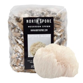 North Spore Lions' Mane Mushroom Plugs for Logs (500 Count) | Premium Quality Mushroom Plug Spawn | Handmade in Maine, USA | Grow Gourmet Mushrooms Outdoors on Logs
