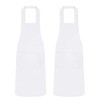 Quick Cleaning Supplies Pack of 2 Unisex Bib Aprons –