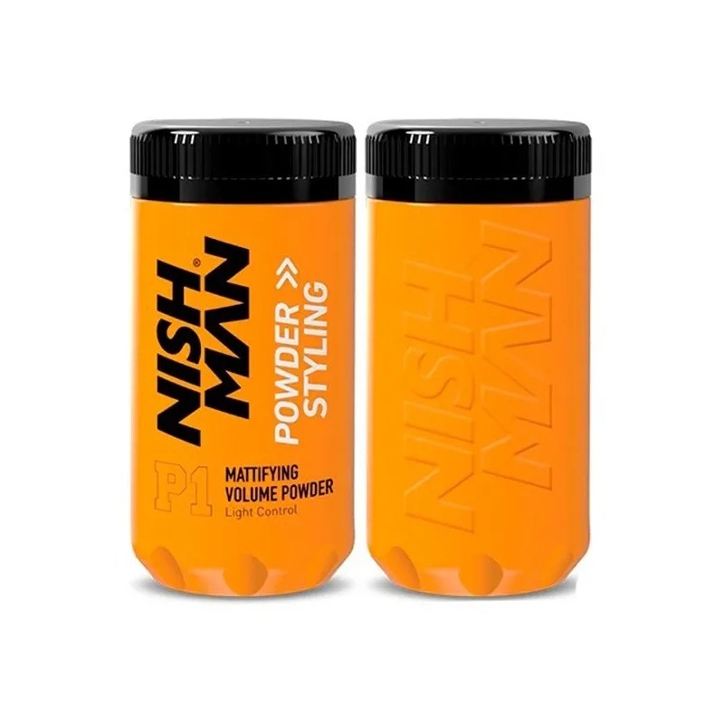 Nish Man Cera En Polvo P1 Da Volumen Control Ligero