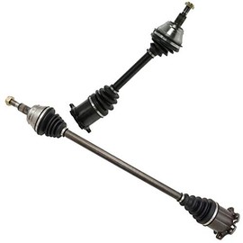 TRQ Front CV Axle Shaft Assembly Set Compatible with 2002-2006 Volkswagen Golf 2002-2005 Jetta