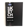 AEROGRAFANDO Sketch Drawing Black A4 200gsm Sketch Book