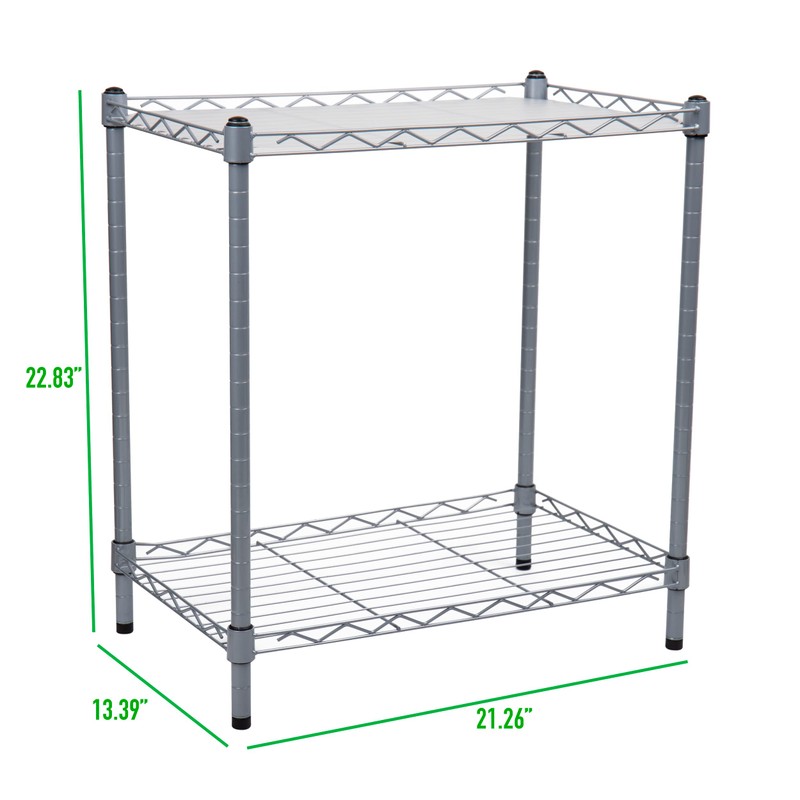Mind Reader Microwave Shelf, Storage Shelves, Countertop Organizer, Kitchen Rack,