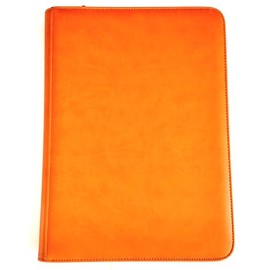 docsmagic.de Pro-Player Zip Album 4/9/12-Pocket Playset Card Binder, MTG, PKM, YGO, Black, Blue, Green, Red, White