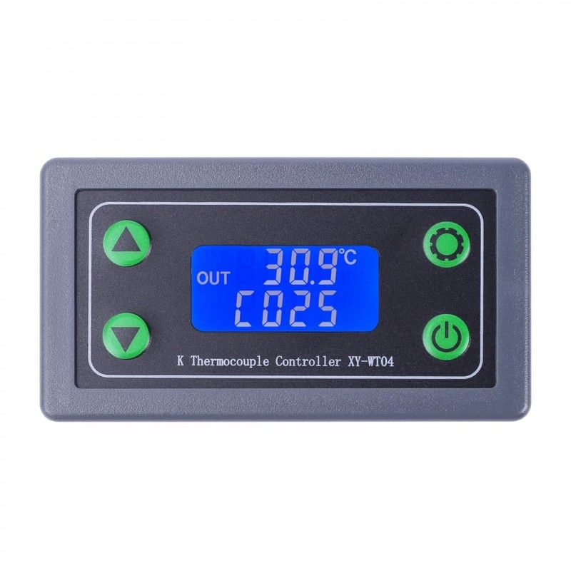 K-Type Thermocouple Controller, XY-WT04 DC 6-30V High Temperature Digital Thermostat,