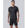 5 Pack Men’s Active Quick Dry Crew Neck T Shirts