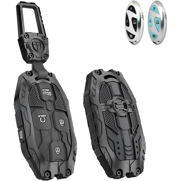 for Hyundai Key Fob Cover with keychian,Heavy Key Case Protection