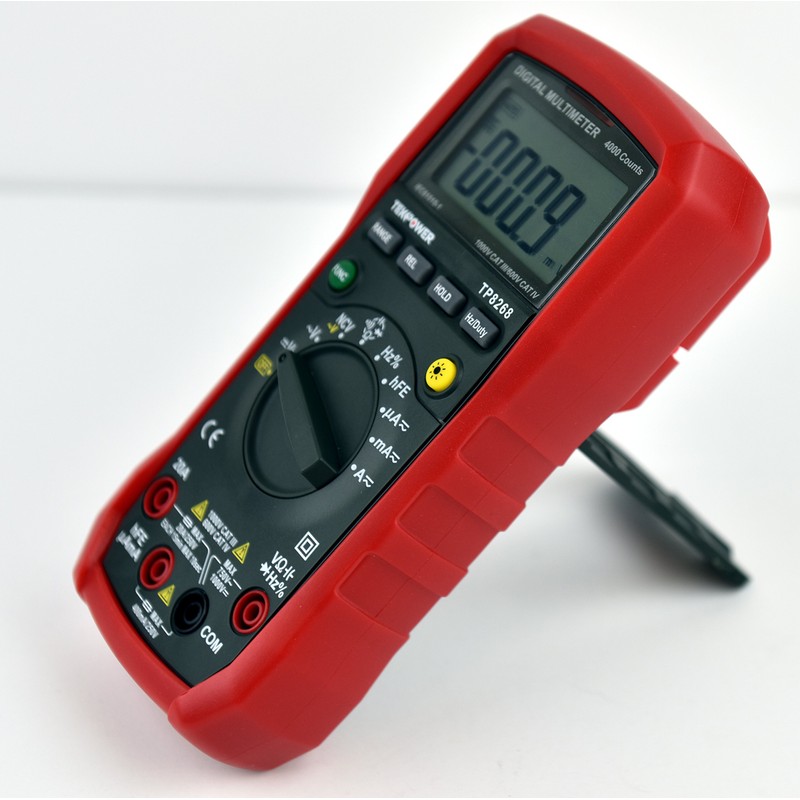 Tekpower TP8268 AC/DC Auto/Manual Range Digital Multimeter with NCV Feature,