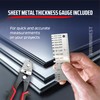 BRUNNWEST Snap Lock Punch Tool for Sheet Metal, Vinyl and