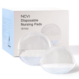 NCVI - almohadillas para orejas desechables para lactancia, 80 unidades