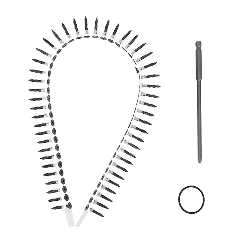 Magazine Screwdriver, Magazine Attachment for Drywall Screwdriver, Screw Drill Chain