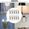 10Pcs G4 LED Bulbs 24LED 1.2W Bi Pin Light Source