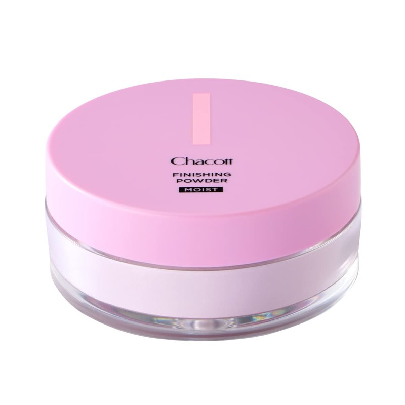Chacott Finishing Powder, Moist C, 0.4 oz (10 g), Puff,