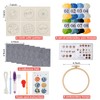 ZZXLLRO Punch Needle Coaster Kit for Beginners Adults - 6
