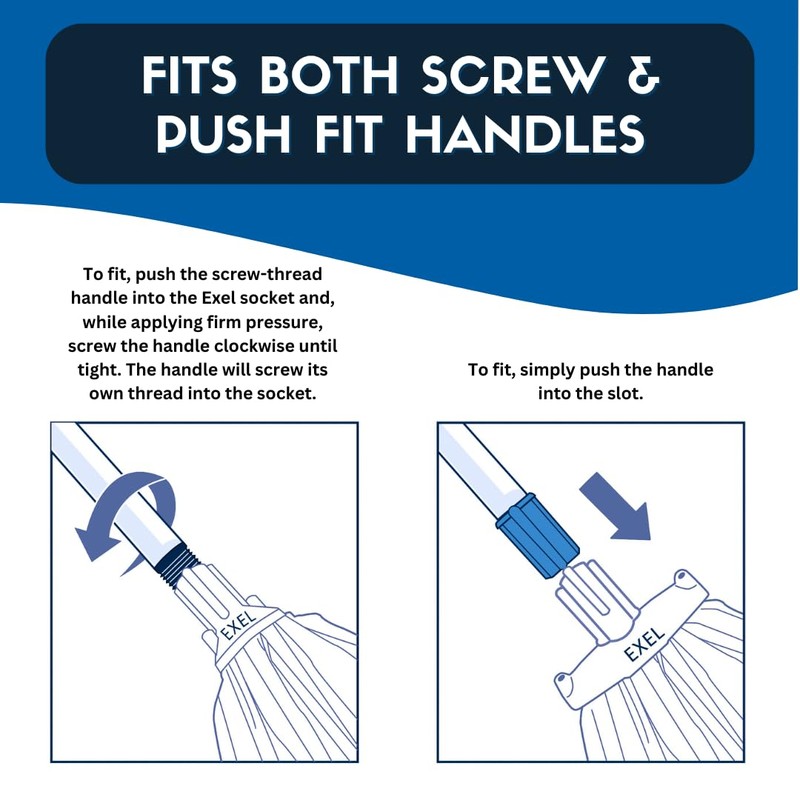 Red Disposable Cotton Mop Head Replacements PY Yarn Traditional String