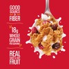Kellogg's Raisin Bran with Cranberries Breakfast Cereal, Fiber Cereal, Family