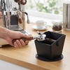 Espresso Knock Box, OLULU Coffee Grounds Bin with Removable Knock