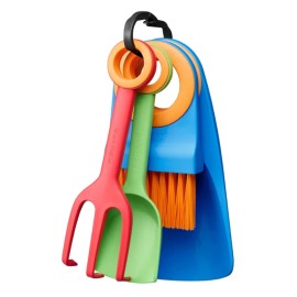 Fiskars Kids' Scratch Garden Tool Set: 4-Piece Set (Multicolored)