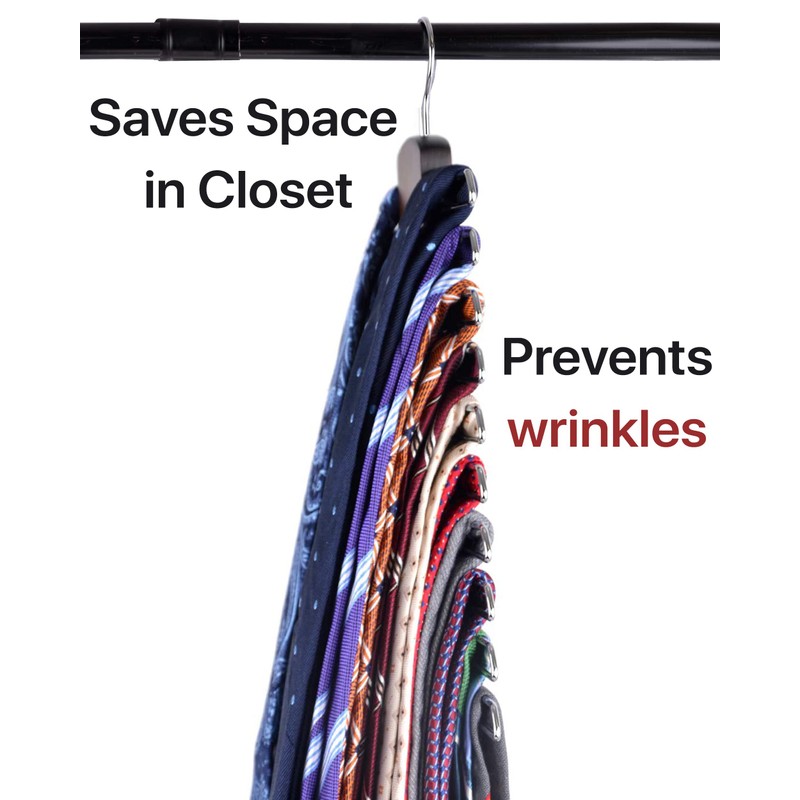 Umo Lorenzo Belt Hanger for Closet - Accessories Organizer Rack