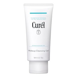 Curl Makeup Cleansing Gel, Waterproof Eye Makeup Remover and Gentle Facial Cleanser for Dry, Sensitive Skin, pH-Balanced and Fragrance-Free Japanese  