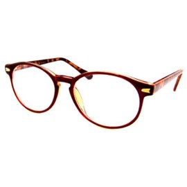 IB The Actor BIFOCAL Unisex Round Reading Glasses, Readers for Men and Women, Dark Brown and Tortoise +2.50