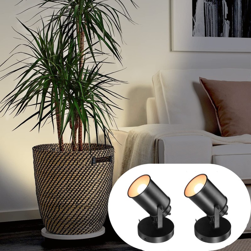 NOTOC Industrial Adjustable Retro Black, Plug-in Wall lamp, Rocker Wall