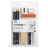 KINGART Sketching & Drawing Kit (139), Set of 13