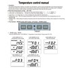 Temperature Control Socket LCD Display ABS Housing Electronic Thermostat Controller